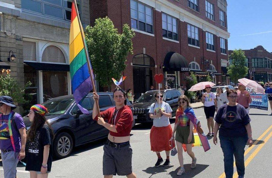 LGBTQ Pride Parade in Salem, Massachusetts